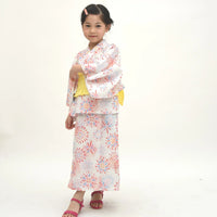[現貨] 日本直送 東商店女煙花2 Way日本和服浴衣套裝 (110-130cm) - BB Dressup