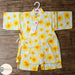 [現貨] 日本直送 東商店童裝白色太陽花日本和服浴衣套裝 (110-130cm) - BB Dressup