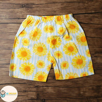[現貨] 日本直送 東商店童裝白色太陽花日本和服浴衣套裝 (110-130cm) - BB Dressup