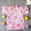 日本直送 東商店嬰兒粉紅色金魚 日本和服浴衣嬰兒連身衣 - BB Dressup