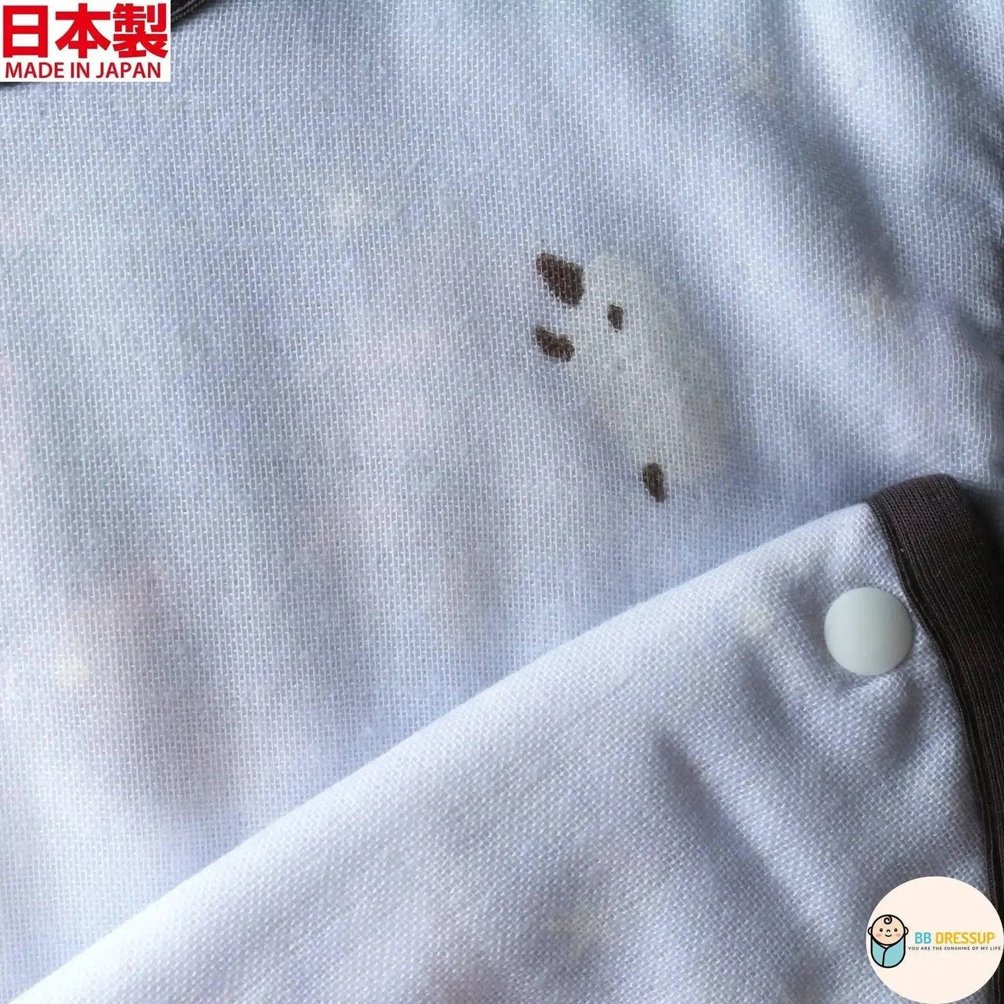 [現貨] 日本製Lien De Famille粉藍色綿羊嬰兒防踢睡袋禮盒 - BB Dressup