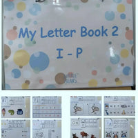 [預購] 香港製造Little Beans Busybook - My Letter Book 2 (I-P) (適合3-6歲幼兒) - BB Dressup