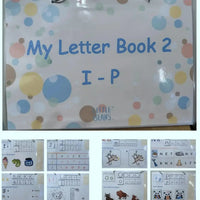 [預購] 香港製造Little Beans Busybook - My Letter Book 1 (A-H) (適合3-6歲幼兒) - BB Dressup