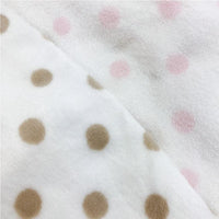[現貨] 日本直送 Mam 嬰兒啡色波點暖肚睡衣套裝 (80-100cm) - BB Dressup