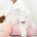 [現貨] 日本直送 Mam 嬰兒粉紅波點暖肚睡衣套裝 (80-100cm) - BB Dressup