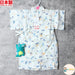 [現貨] 日本直送 Mam嬰兒白色蜻蜓圖案和服甚平BB衫套裝 - BB Dressup