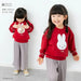 [現貨] 日本直送 Miffy幼童紅色圓領珠片圖案長袖衛衣 (100cm-130cm) - BB Dressup
