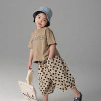 [現貨] 日本直送 Migaro 女童卡其色寬身波波褲 - BB Dressup