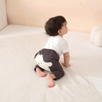 [現貨] 日本直送 O.S Kids 童裝 綿羊造型 炭灰色嬰兒褲 (70-90cm) - BB Dressup
