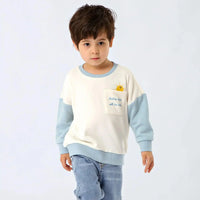 [現貨] 日本直送 OS Kids 童裝 粉藍色長袖 運動衛衣 (90-100cm) - BB Dressup