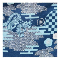 [現貨] 日本直送 O.S Kids 嬰兒藍色傳統和服連身衣 (70-90cm) - BB Dressup
