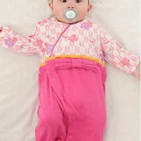 [現貨] 日本直送 O.S Kids 初生嬰兒粉紅櫻花日本和服連身衣 (50-70cm) - BB Dressup