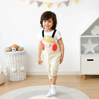 [現貨] 日本直送 OS Kids童裝蟹仔全棉吊帶長褲 (90-110cm) - BB Dressup