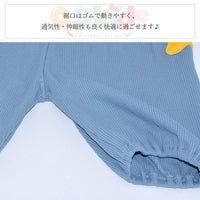 [現貨] 日本直送 OS Kids童裝藍色海星全棉吊帶長褲 (90-110cm) - BB Dressup