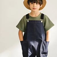 [現貨] 日本直送 Pairmanon 童裝 藍色工人褲 (110cm) - BB Dressup
