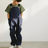 [現貨] 日本直送 Pairmanon 童裝 藍色工人褲 (110cm) - BB Dressup