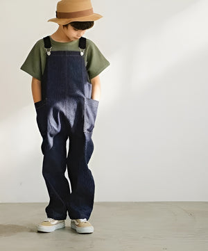 [現貨] 日本直送 Pairmanon 童裝 藍色工人褲 (110cm) - BB Dressup