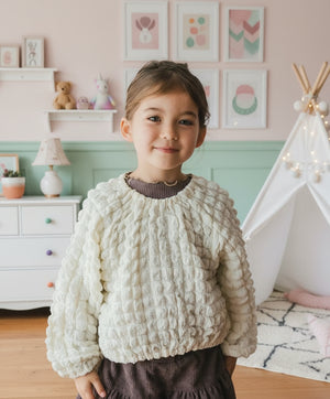 [現貨] 日本直送 Pairmanon 女童裝 白色泡泡 洋裝外套 - BB Dressup