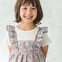 [現貨] 日本直送 Pairmanon 女童裝 碎花圍裙造型上衣 (100-120cm) - BB Dressup