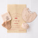 [現貨] 日本製 POMPKINS 100%有機棉棕色嬰兒禮物套裝 (PL-A) - BB Dressup
