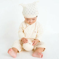 [現貨] 日本製 POMPKINS 100%有機棉白色嬰兒禮物套裝 (PL-A) - BB Dressup