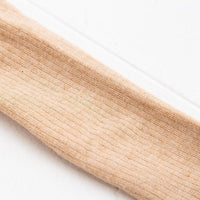 [現貨] 日本製 POMPKINS 有機棉啡色嬰兒襪褲 (80cm) - BB Dressup