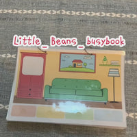 [預購] 香港製造 Little Beans Busybook <我的四素句> (適合4-7歲幼兒)
