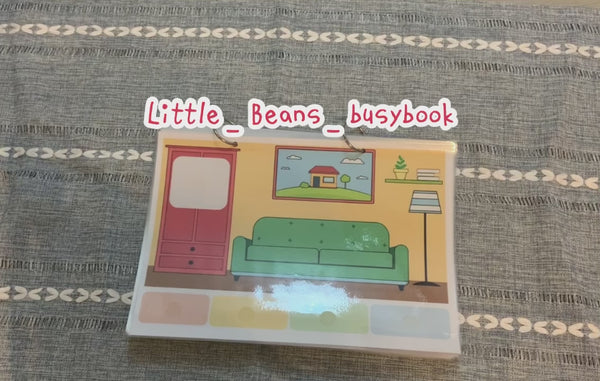 [預購] 香港製造 Little Beans Busybook <我的四素句> (適合4-7歲幼兒)