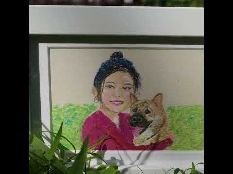 手繪油粉彩畫適合繪畫全家福、結婚照、BB照等重要場合. 創作獨一無二、別具記念價值。