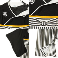 [現貨] 日本直送 Aenak 男童裝 灰色HAKAMA 日本和服嬰兒連身衣 (90cm) - BB Dressup