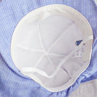 [現貨] 日本製 Shapox防UV 淺米色有機棉恐龍嬰兒日遮帽 - BB Dressup
