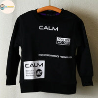 [現貨] 日本直送 Shisky 童裝 黑色Calm 長袖衛衣 (110-130) - BB Dressup