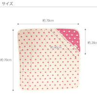 [現貨] 日本製 Utex 六重紗三河木綿藍色星星襁褓毯包巾 - BB Dressup