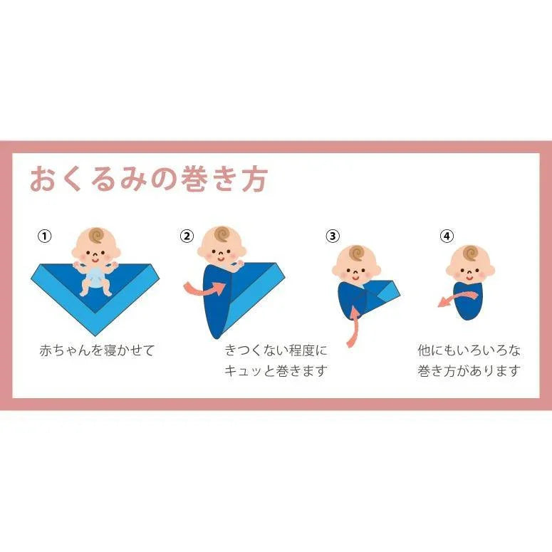 適合新生兒安撫、睡眠包裹及嬰兒房裝飾之包巾。