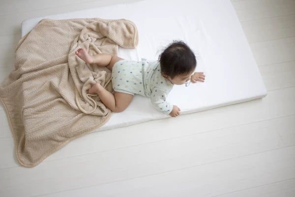 [現貨] 日本直送 Utex 米色嬰兒法蘭絨毯/被仔 - BB Dressup