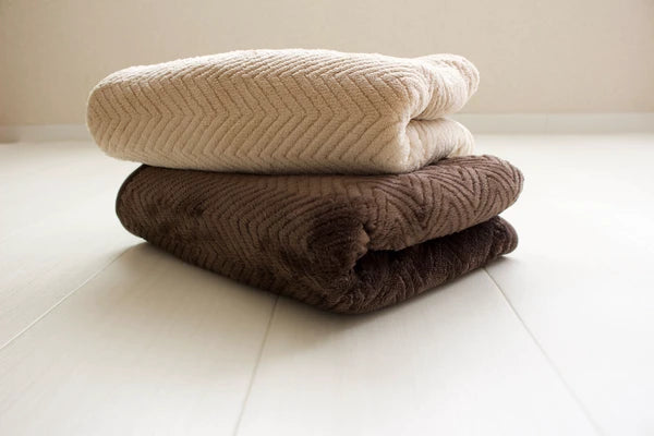 [現貨] 日本直送 Utex 米色嬰兒法蘭絨毯/被仔 - BB Dressup