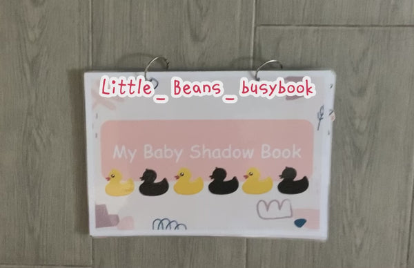 [預購] 香港製造 Little Beans Busybook 寶寶影子遊戲書(適合2-4歲)