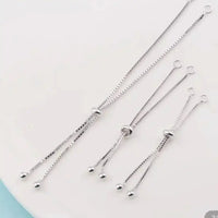 [預購] 香港製造Hanabi Jewellery親子裝款式 綠色彩繪海玻璃純銀手鏈 - BB Dressup