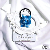 [預購] 香港製造 Amaze Handcraft 雲石紋貓咪髮圈 (成人/童裝 - 多色) - BB Dressup