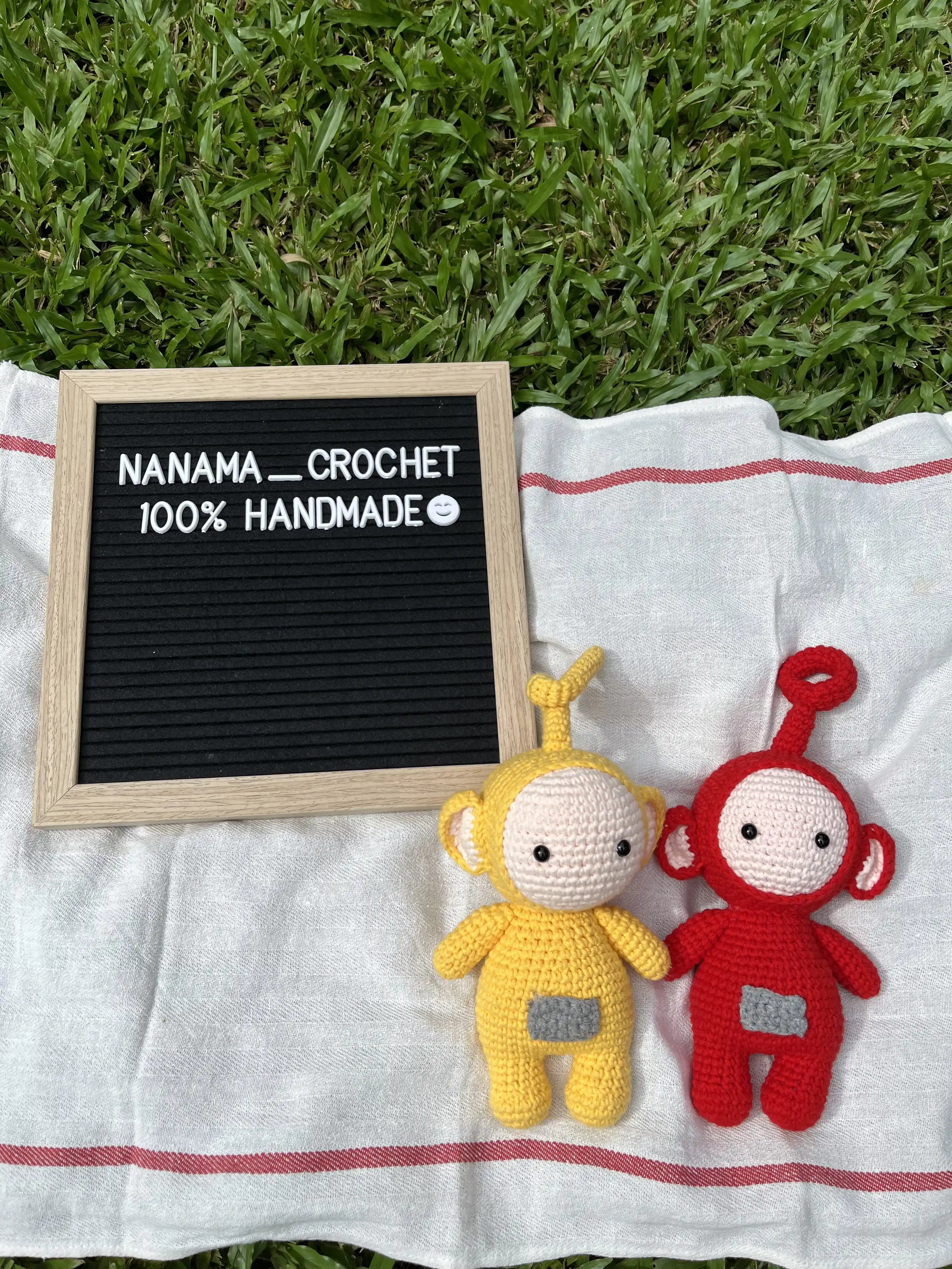 [預購] 香港製造 NANAMA CROCHET 天線得得B系列 鈎織公仔 - BB Dressup