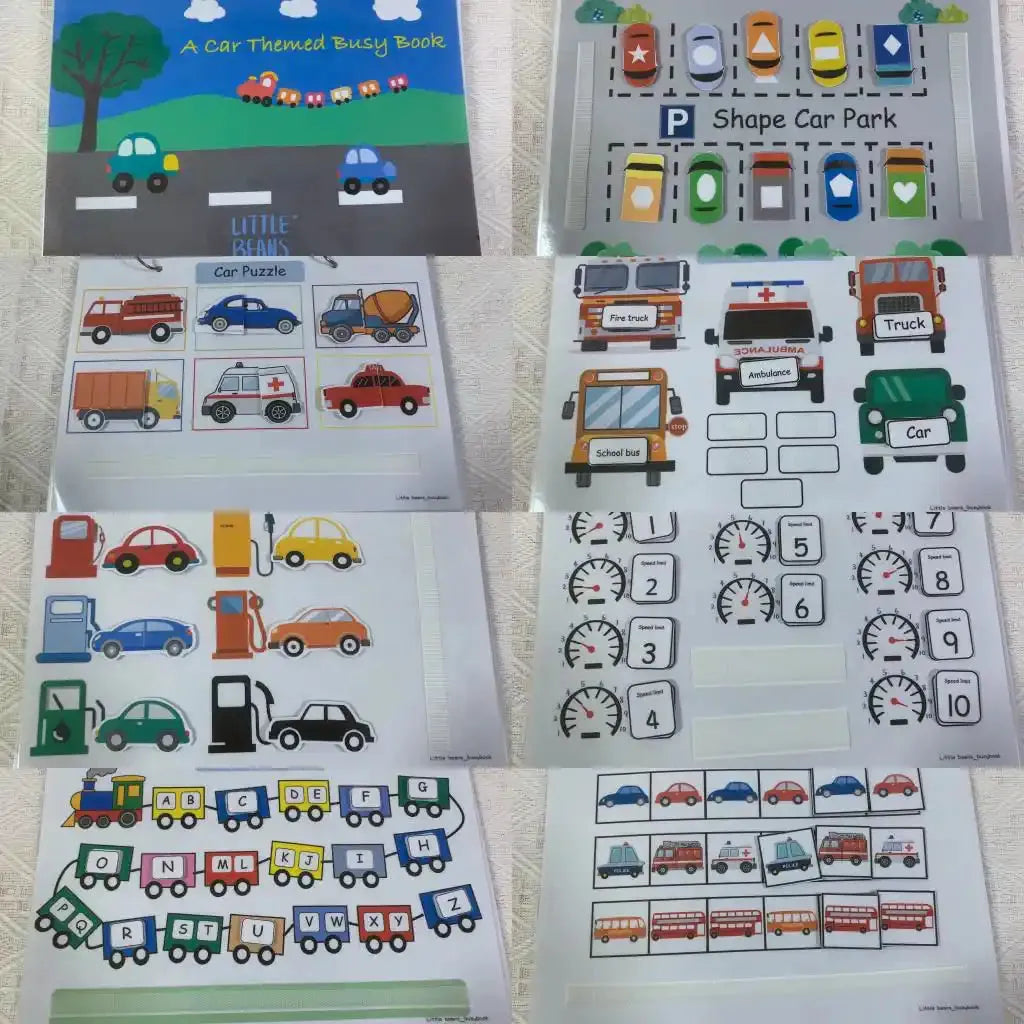 [預購] 香港製造 Little Beans Busybook 我的汽車書(適合2-4歲) - BB Dressup