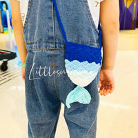 [預購] 香港製造 Littlesnowman Handmade 鈎織魚尾袋 - BB Dressup