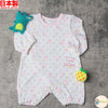 日本製 Mam 100% 全棉 粉紫波點 嬰兒連身衣 - BB Dressup