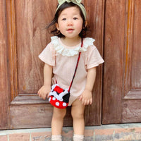 [預購] 香港製造 NANAMA CROCHET 親子裝款式 米妮鈎織屁屁包 - BB Dressup