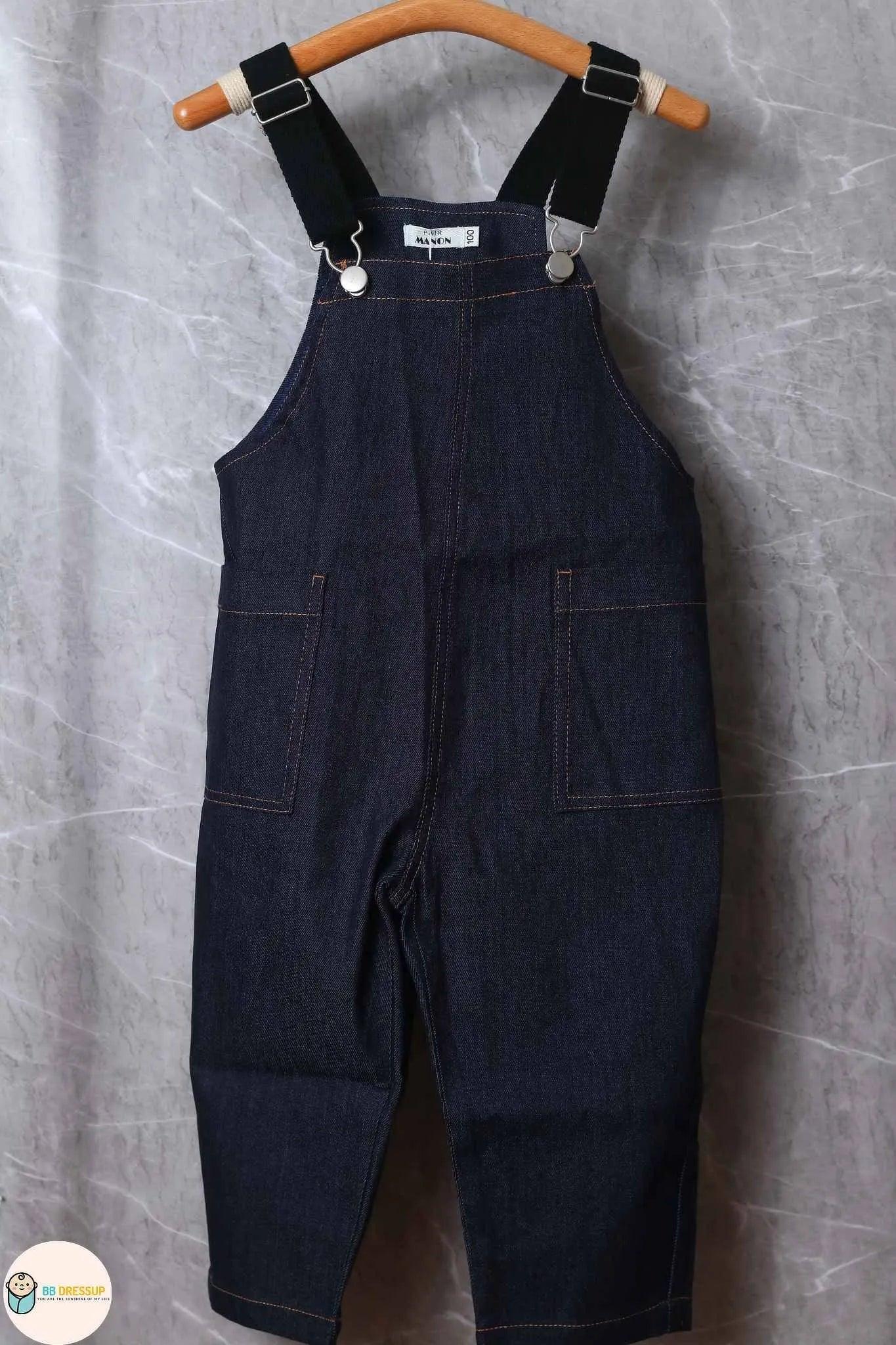 [現貨] 日本直送 Pairmanon 童裝 藍色工人褲 (110cm) - BB Dressup