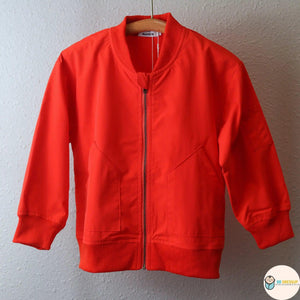 [現貨] 日本直送 Pairmanon 童裝 橙紅色 長袖外套 - BB Dressup
