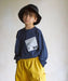 [現貨] 日本直送 Pairmanon 童裝 深藍配白色胸袋 長袖T恤 (90cm) - BB Dressup