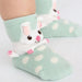 [現貨] 日本製 POMPKINS 初生嬰兒 綠色兔仔 嬰兒襪 - BB Dressup