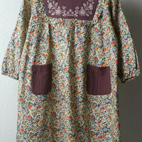 [現貨] 日本直送 Pairmanon 女童裝 花卉洋裝連身裙 (100-120cm) - BB Dressup
