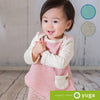 [預購] 日本製 Yuga 有機棉 嬰兒粉紅色長袖腰袋T恤 - BB Dressup